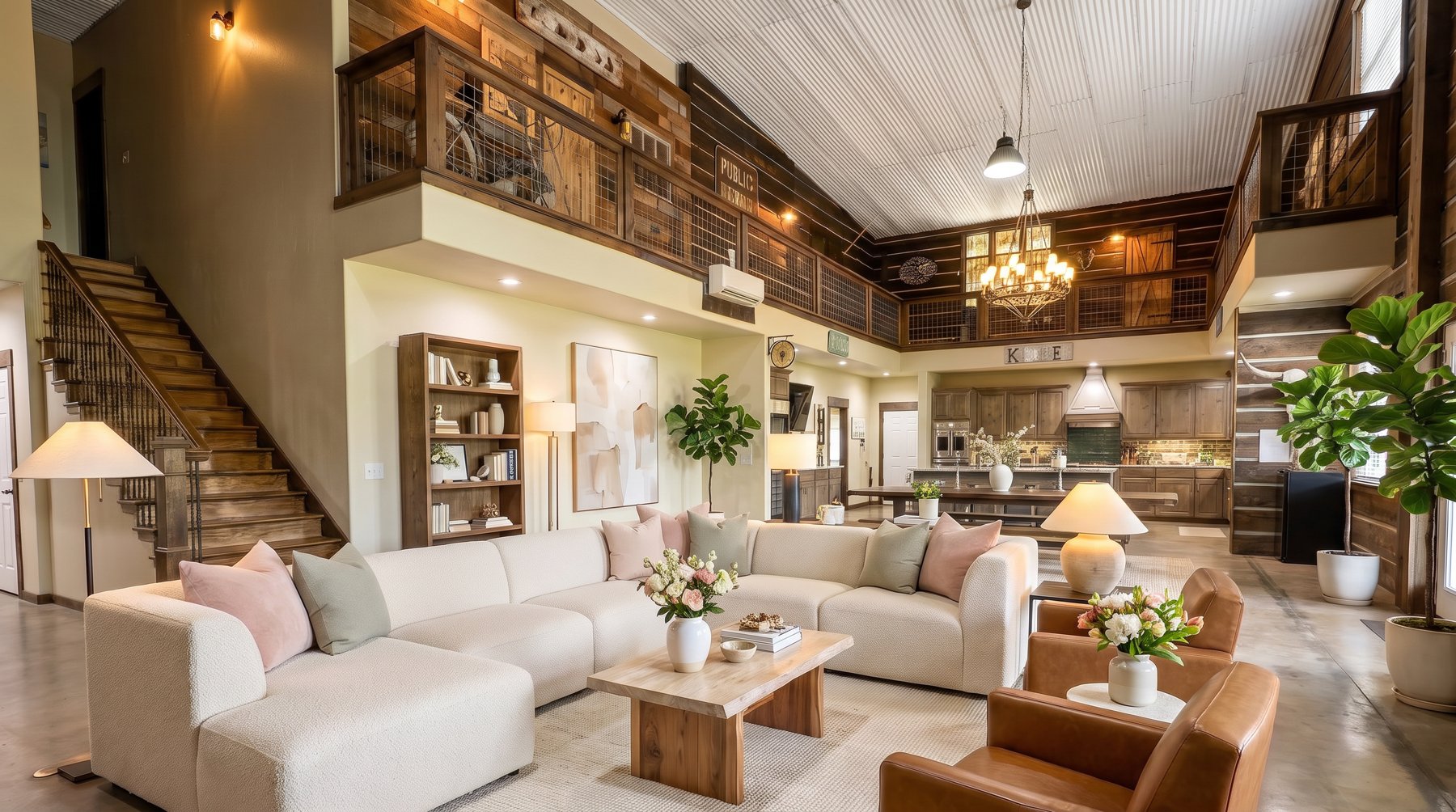 Breaux Ranch great room