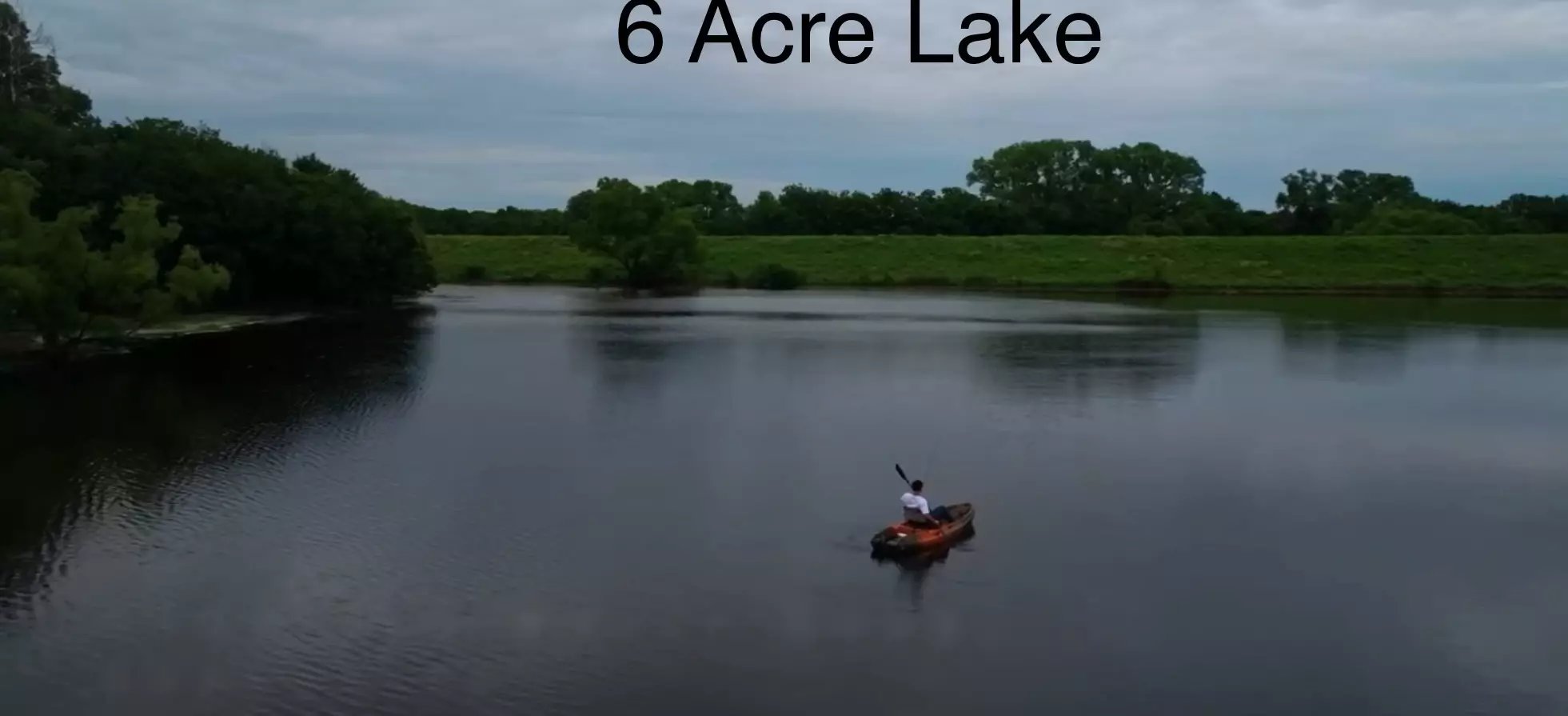 Breaux Ranch lake